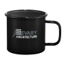 Black Enamel Metal Mugs